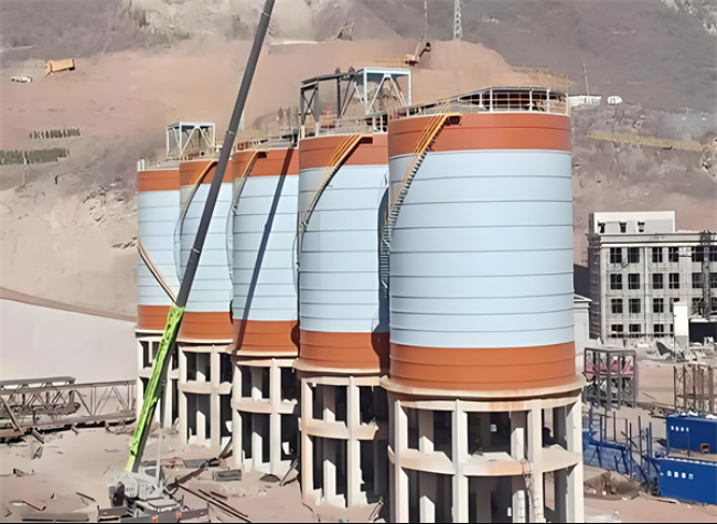 龙楼镇高架钢板仓